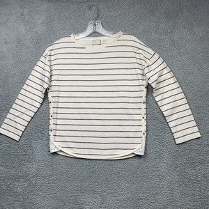 Postmark Anthropologie Shirt Womens  XS Striped Nautical Beachy Vacation